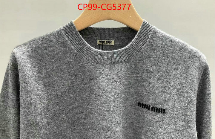 Clothing-MIU MIU luxury cheap ID: CG5377 $: 99USD