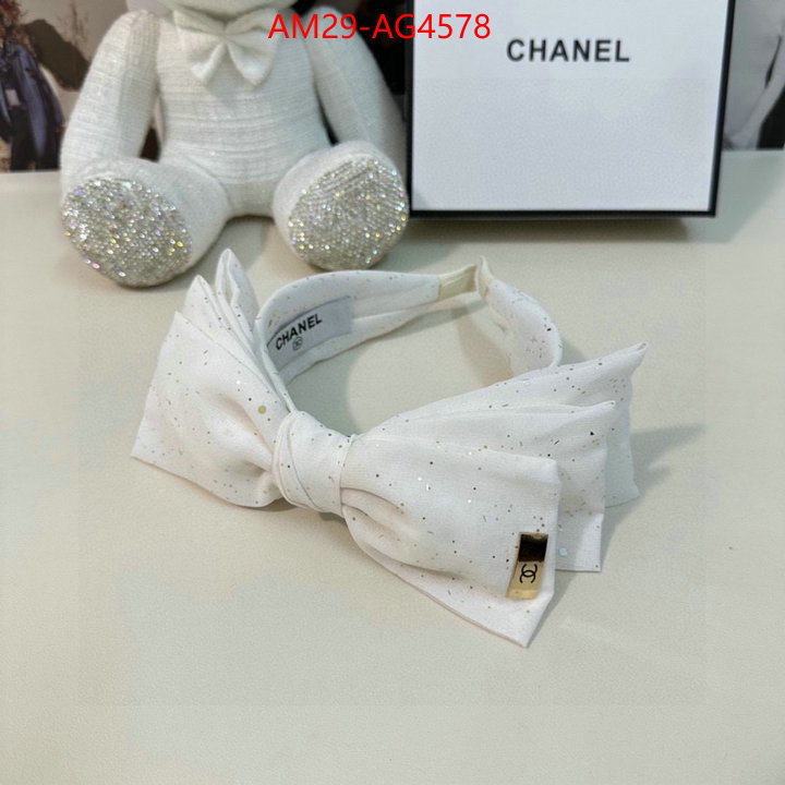 Hair band-Chanel what's best ID: AG4578 $: 29USD