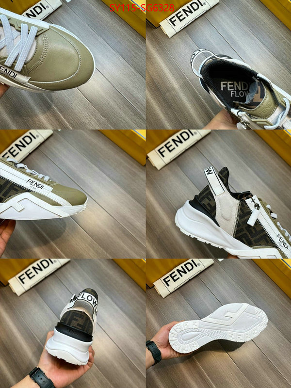 Men Shoes-Fendi buying replica ID: SG6328 $: 115USD