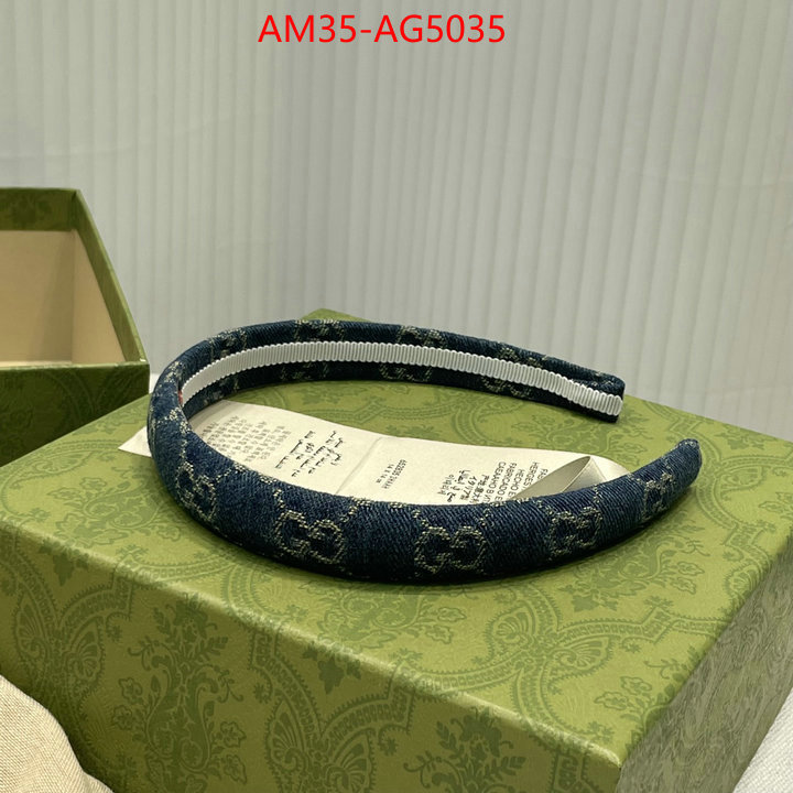 Hair band-Gucci shop designer ID: AG5035 $: 35USD