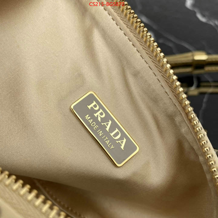 Prada Bags (TOP)-Triangle quality aaaaa replica ID: BG5870 $: 215USD,