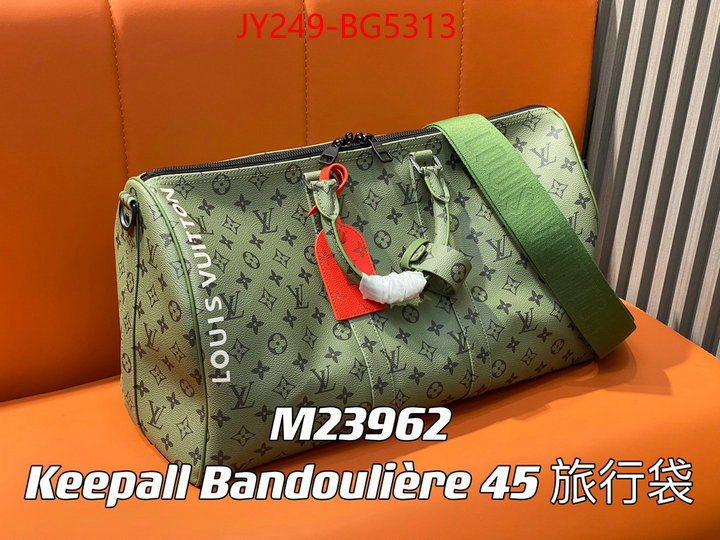 LV Bags(TOP)-Keepall BandouliRe 45-50- high quality online ID: BG5313