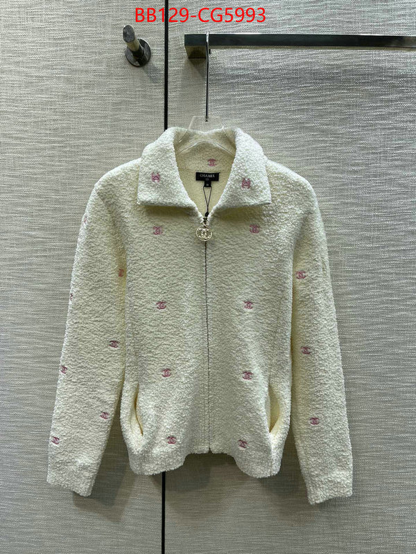 Clothing-Chanel replica us ID: CG5993 $: 129USD