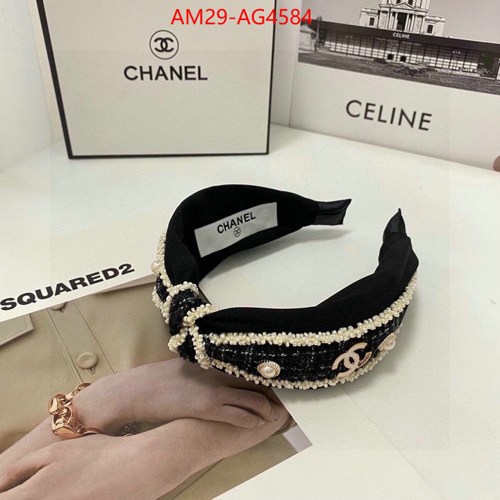 Hair band-Chanel best luxury replica ID: AG4584 $: 29USD