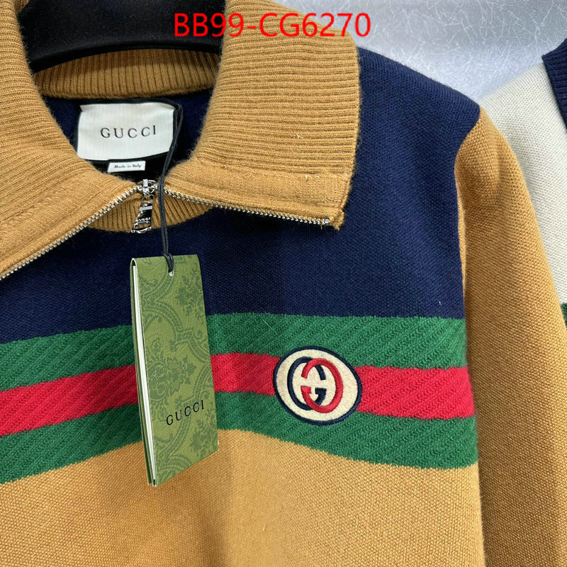 Clothing-Gucci perfect quality designer replica ID: CG6270 $: 99USD