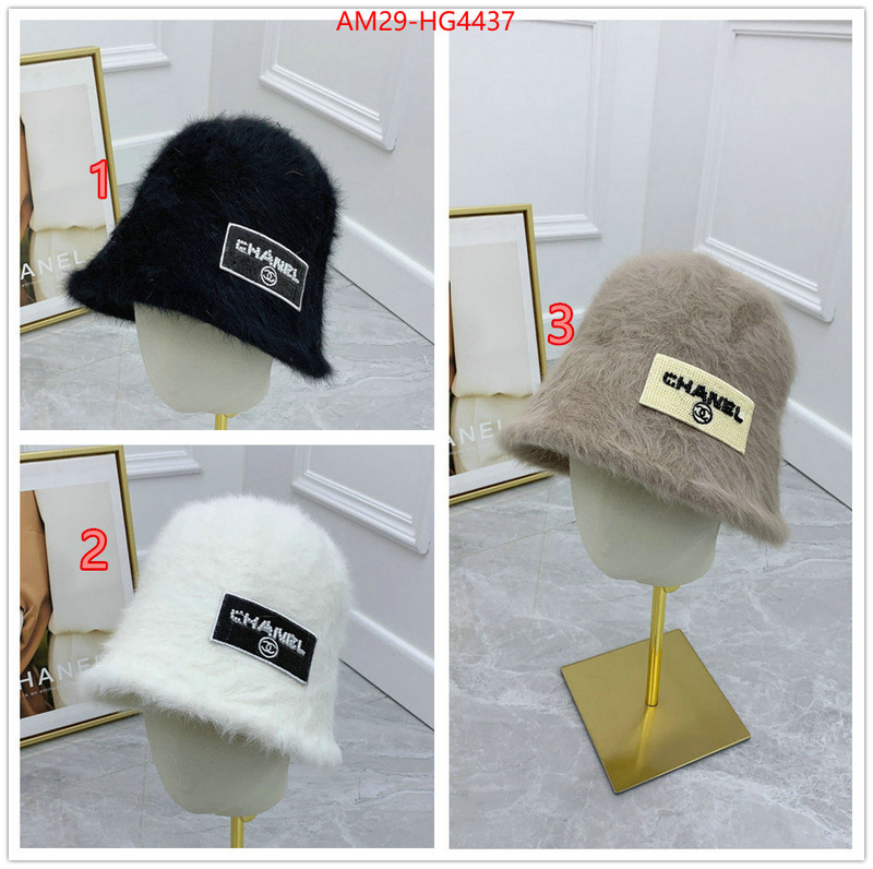 Cap (Hat)-Chanel buy aaaaa cheap ID: HG4437 $: 29USD