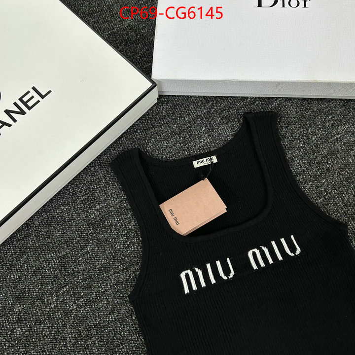 Clothing-MIU MIU buying replica ID: CG6145 $: 69USD