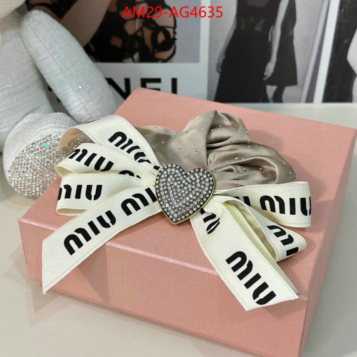 Hair band-MIU MIU replica sale online ID: AG4635 $: 29USD