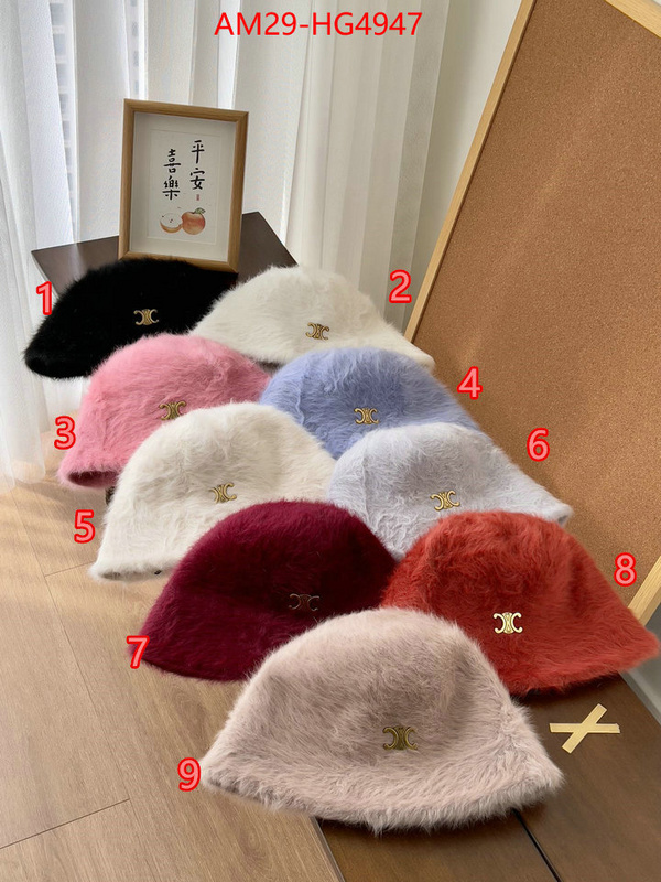 Cap(Hat)-Celine the best designer ID: HG4947 $: 29USD