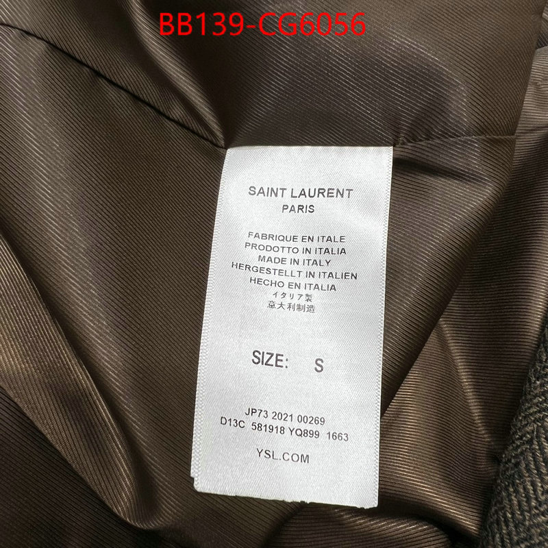 Clothing-YSL luxury cheap ID: CG6056 $: 139USD