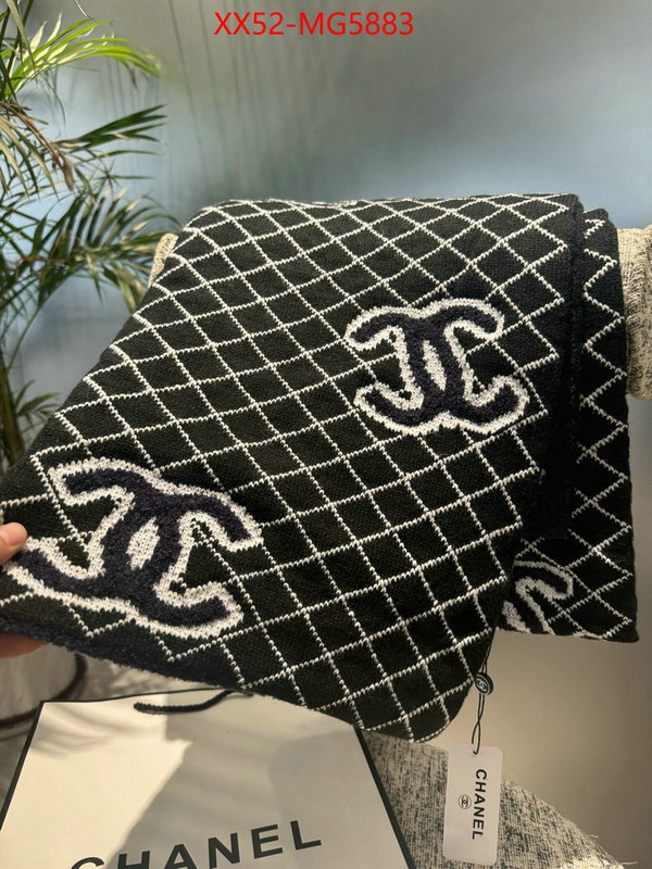 Scarf-Chanel replica 1:1 ID: MG5883 $: 52USD