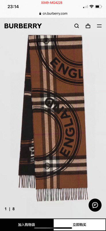 Scarf-Burberry top quality replica ID: MG4228 $: 49USD