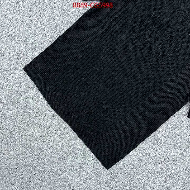 Clothing-Chanel buy best quality replica ID: CG5998 $: 89USD