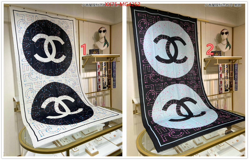 Scarf-Chanel mirror copy luxury ID: MG4252 $: 75USD