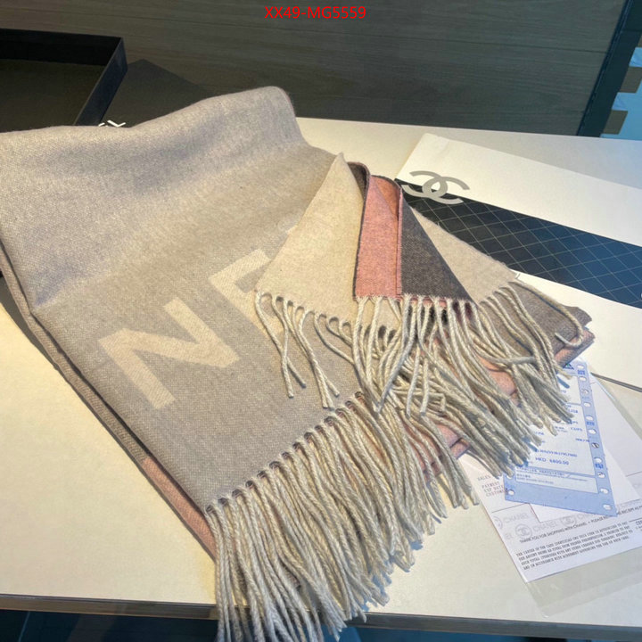 Scarf-Chanel knockoff highest quality ID: MG5559 $: 49USD