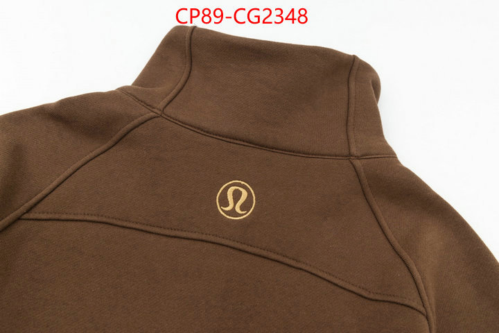 Clothing-Lululemon good quality replica ID: CG2348 $: 89USD