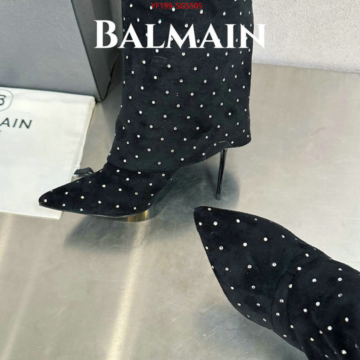 Women Shoes-Balmain best quality fake ID: SG5505 $: 199USD