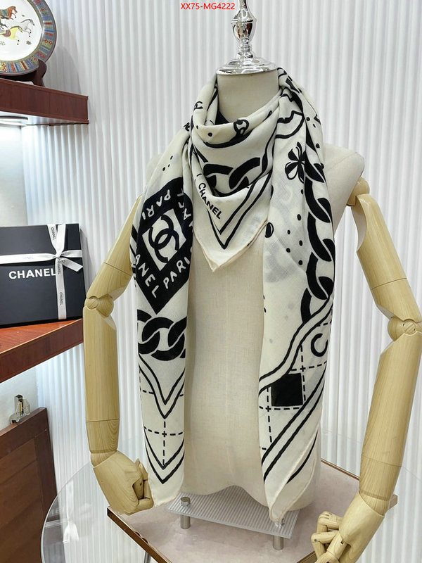 Scarf-Chanel high quality happy copy ID: MG4222 $: 75USD