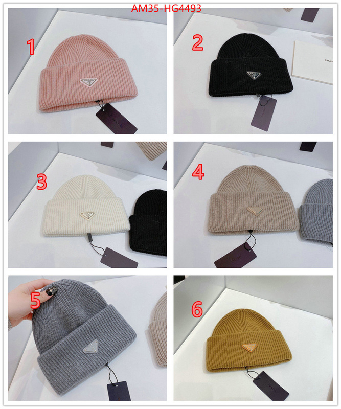 Cap (Hat)-Prada first copy ID: HG4493 $: 35USD