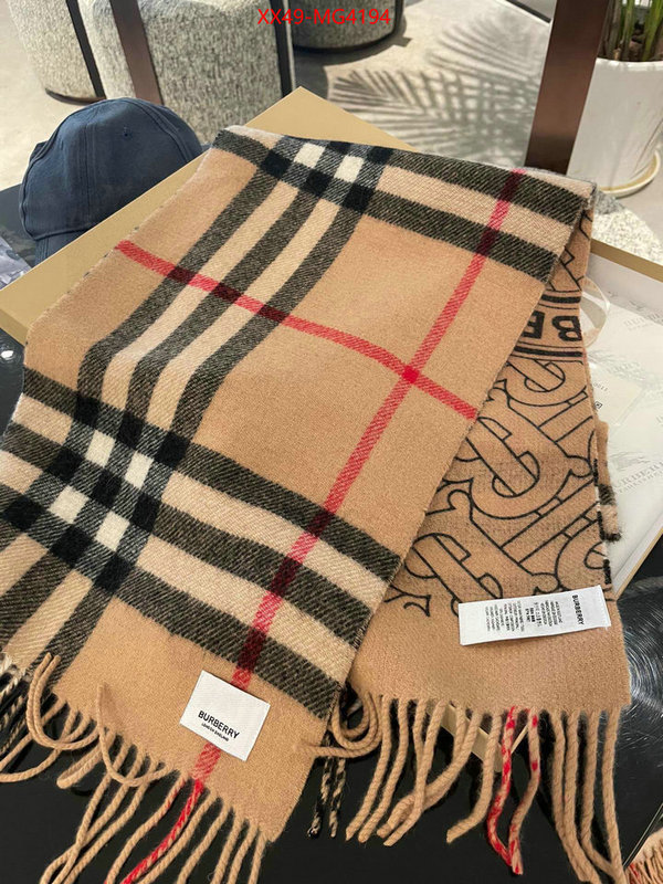 Scarf-Burberry wholesale sale ID: MG4194 $: 49USD