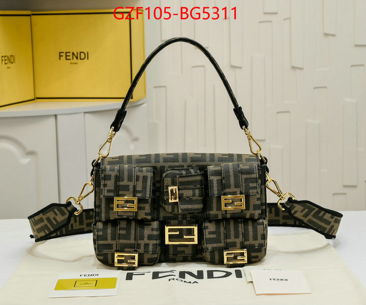 Fendi Bags(4A)-Baguette- what's best ID: BG5311 $: 105USD,