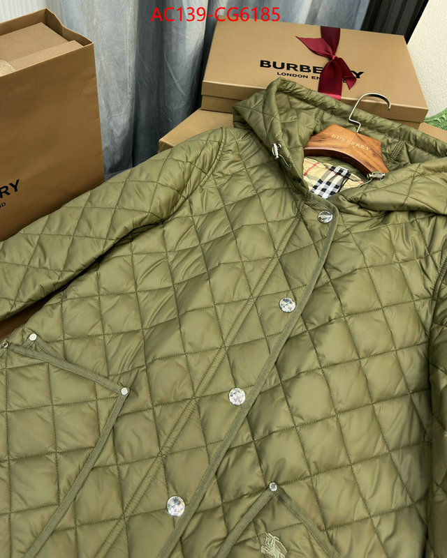 Down jacket Women-Burberry perfect replica ID: CG6185 $: 139USD