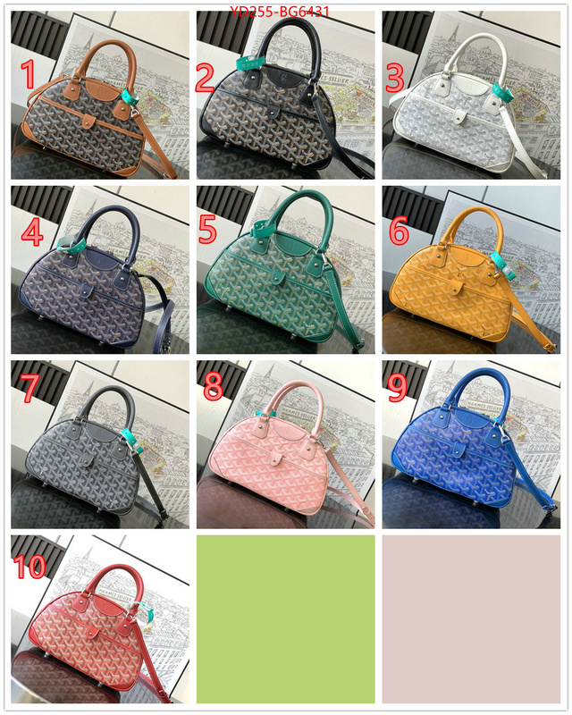 Goyard Bags(TOP)-Handbag- found replica ID: BG6431 $: 255USD,