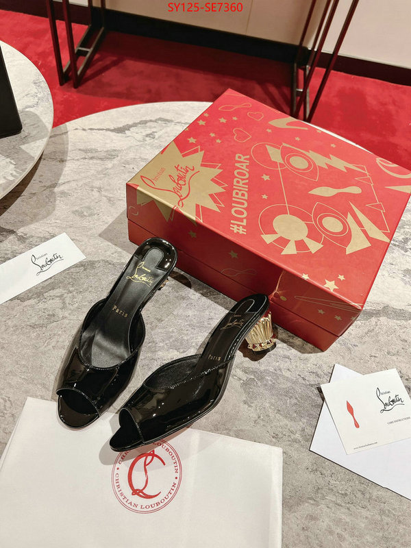 Women Shoes-Christian Louboutin online sale ID: SE7360 $: 125USD