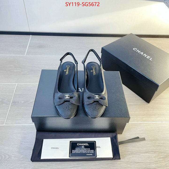 Women Shoes-Chanel buy replica ID: SG5672 $: 119USD