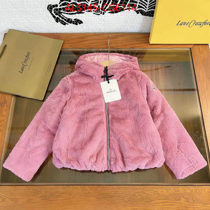 Kids clothing-Moncler copy aaaaa ID: CG6114 $: 145USD