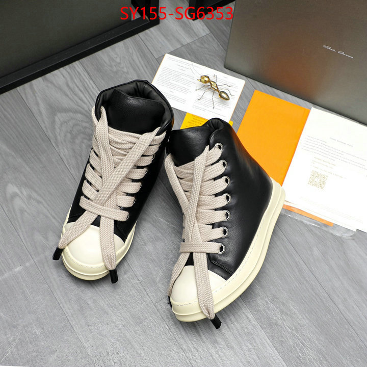 Men Shoes-RICK OWENS buy 1:1 ID: SG6353 $: 155USD