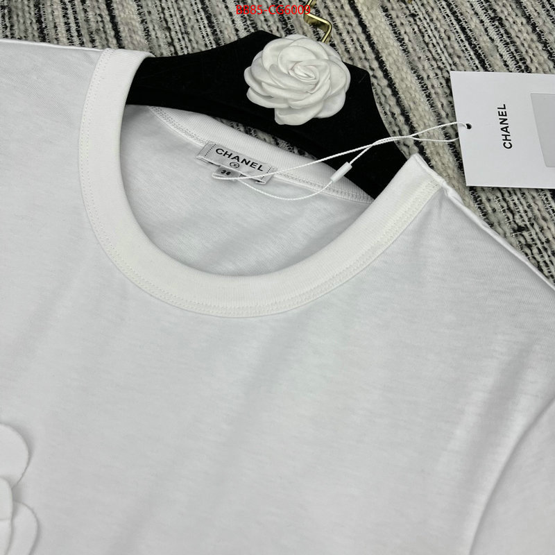 Clothing-Chanel what best replica sellers ID: CG6009 $: 85USD