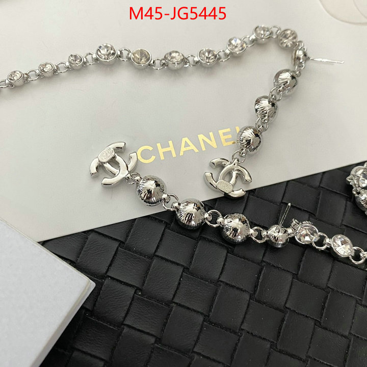 Jewelry-Chanel high quality 1:1 replica ID: JG5445 $: 45USD