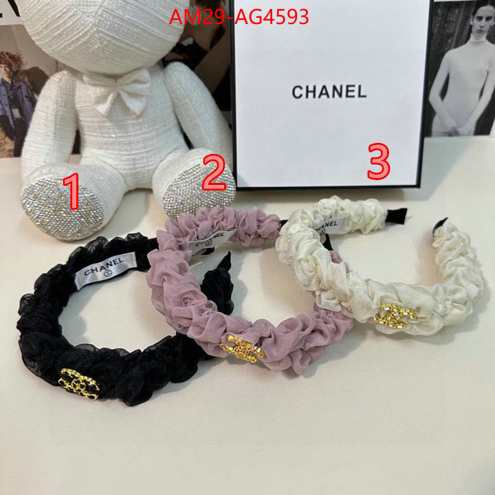 Hair band-Chanel we provide top cheap aaaaa ID: AG4593 $: 29USD