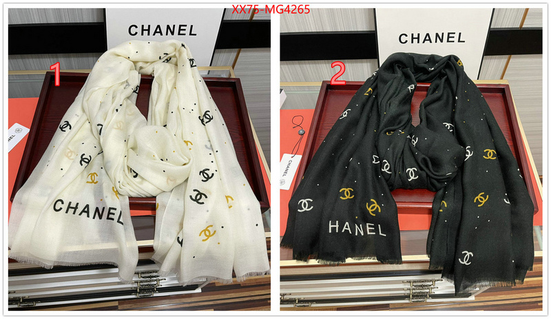 Scarf-Chanel buy cheap replica ID: MG4265 $: 75USD