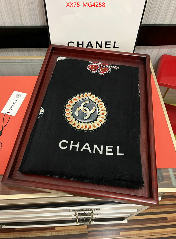 Scarf-Chanel how to buy replcia ID: MG4258 $: 75USD