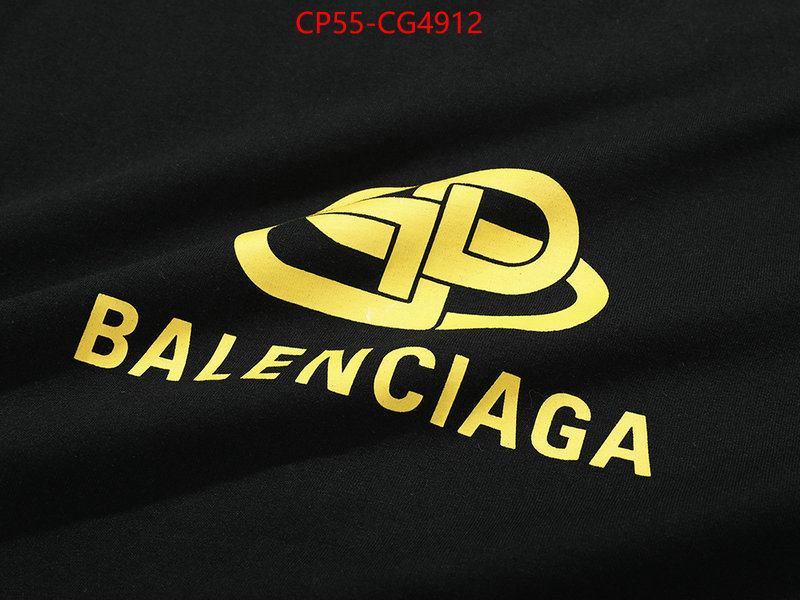 Clothing-Balenciaga replcia cheap from china ID: CG4912 $: 55USD