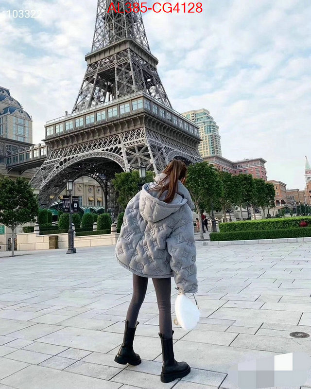 Down jacket Women-LV best replica 1:1 ID: CG4128 $: 385USD