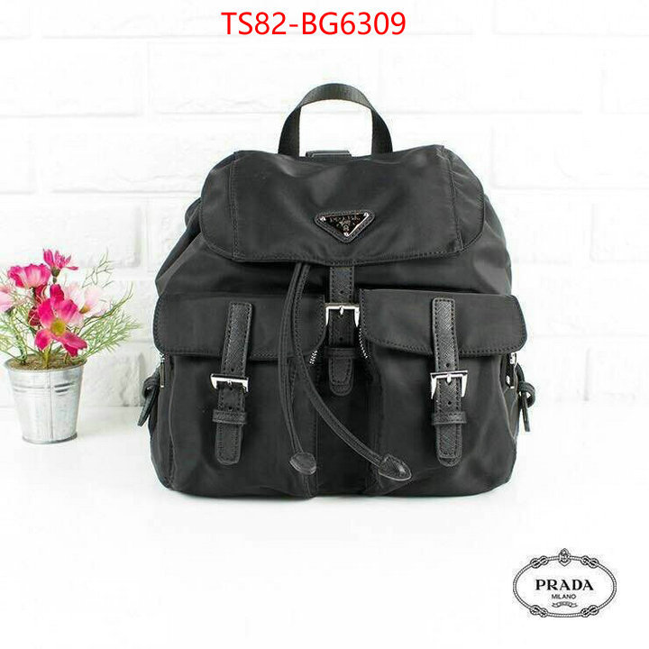 Prada Bags (4A)-Backpack- replica best ID: BG6309 $: 82USD,