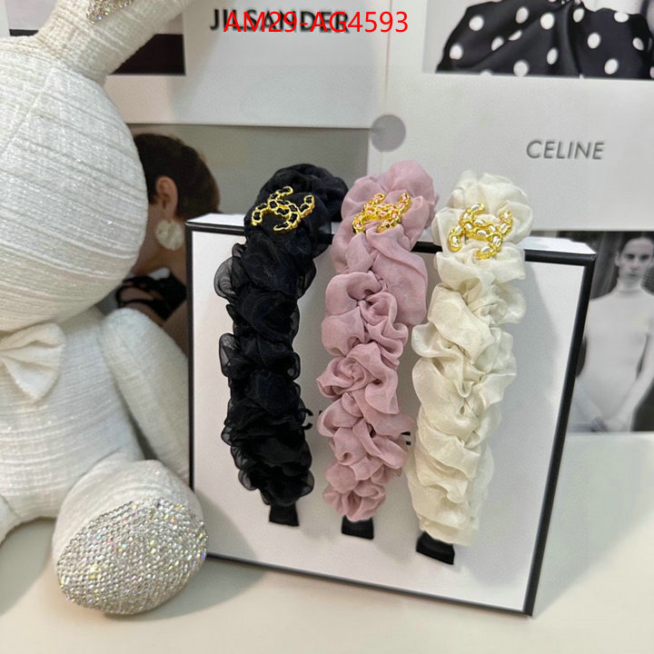 Hair band-Chanel we provide top cheap aaaaa ID: AG4593 $: 29USD