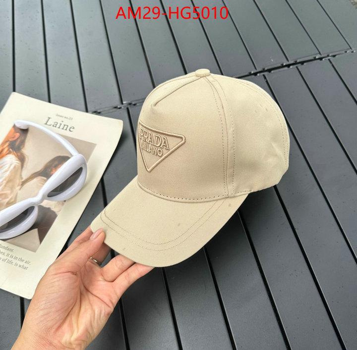 Cap (Hat)-Prada replica wholesale ID: HG5010 $: 29USD