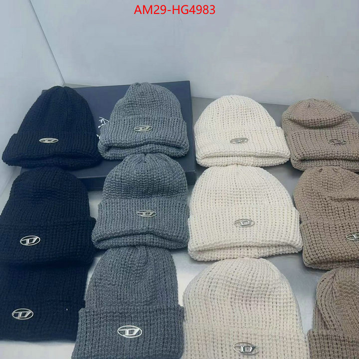 Cap(Hat)-Diesel where quality designer replica ID: HG4983 $: 29USD