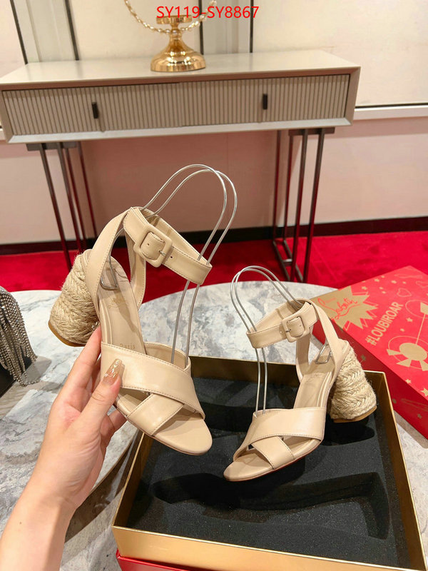 Women Shoes-Christian Louboutin buy luxury 2023 ID: SY8867 $: 119USD