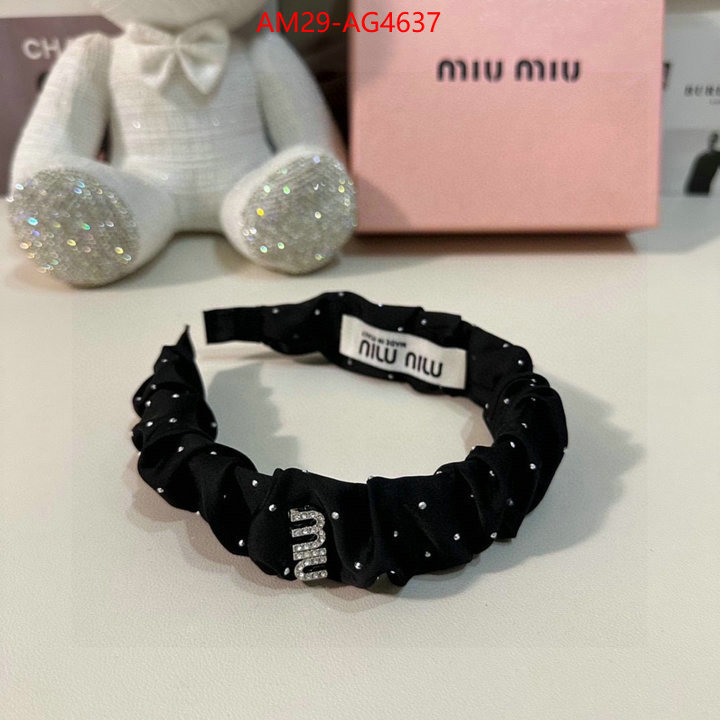 Hair band-MIU MIU replica how can you ID: AG4637 $: 29USD