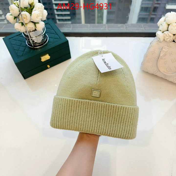 Cap(Hat)-Acne Studios buying replica ID: HG4931 $: 29USD