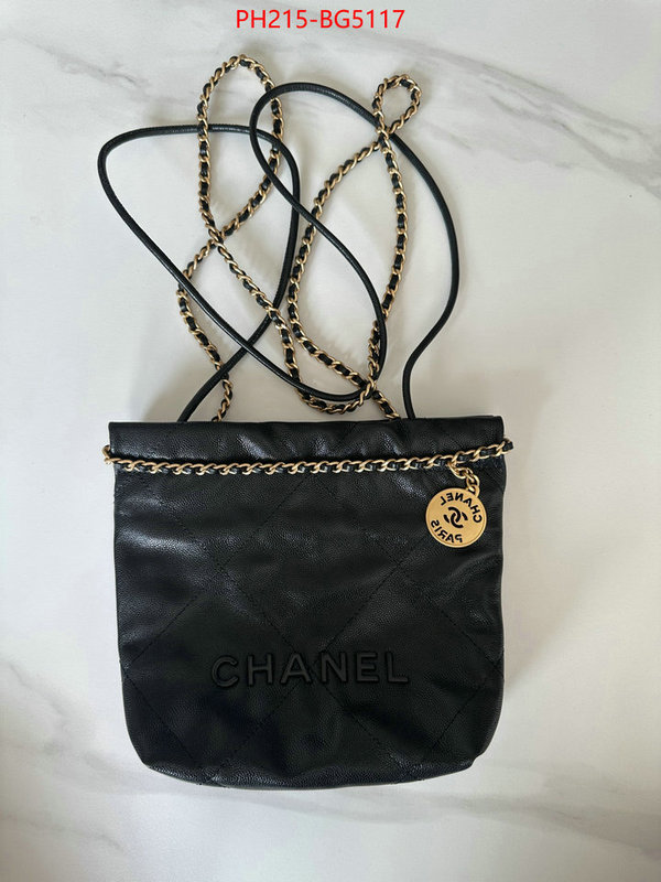 Chanel Bags(TOP)-Diagonal- replica 2023 perfect luxury ID: BG5117 $: 215USD,