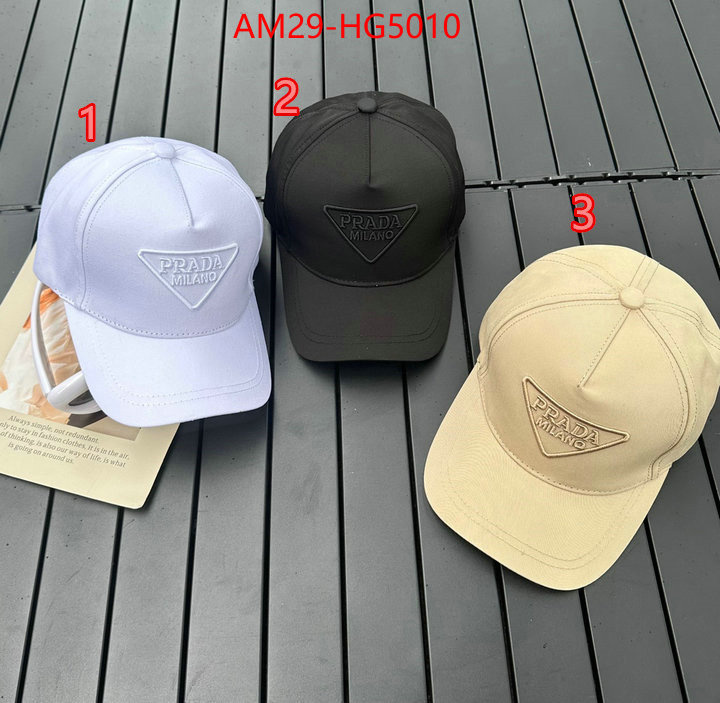 Cap (Hat)-Prada replica wholesale ID: HG5010 $: 29USD