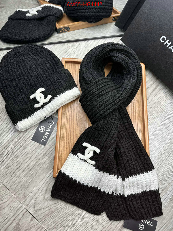 Cap (Hat)-Chanel mirror quality ID: HG4442 $: 55USD