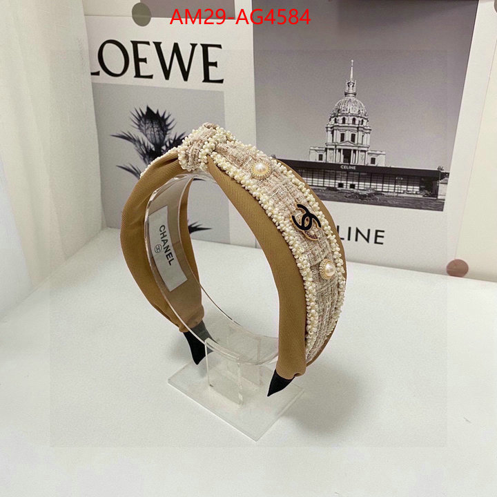 Hair band-Chanel best luxury replica ID: AG4584 $: 29USD