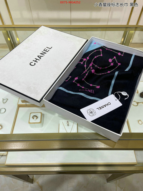 Scarf-Chanel mirror copy luxury ID: MG4252 $: 75USD